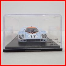 ☆スパーク 1/43 ディーラー特注 ポルシェ 917L ルマン 24h 1971 #17 SAM061 ガルフカラー Porsche 917L-24hrs LM 1971 Spark 【10_画像4