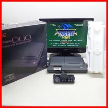 ◇PCE PCエンジン DUO 本体 PI-TG8 AVケーブル欠品 PCEngine デュオ NEC 日本電気 箱付 難あり品【20_画像1