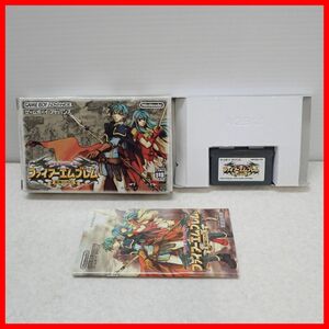 ☆動作保証品 GBA ゲームボーイアドバンス FIRE EMBLEM ファイアーエムブレム 聖魔の光石 Nintendo 任天堂 箱説付【PP