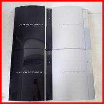 1円〜 PS3 プレステ3 本体のみ CECHH00 2台/CECHL00 2台 ブラック/シルバー まとめて4台セット SONY HDDなし 起動不可 ジャンク【40_画像1