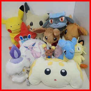 ∂ポケットモンスター ぬいぐるみ メタモン ピカチュウ?/ラプラス/イーブイ/ニャース/ミミッキュ 等 まとめて12点セット ポケモン【40