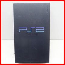 動作品 PS2 プレステ2 本体 SCPH-50000 ミッドナイト・ブラック + モンスターファーム4 等 ソフト3本 まとめてセット SONY 箱説付【20_画像2