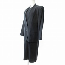 Mercure メルキュール ブラック フォーマル ワンピース スーツ 礼服 黒 9 1228 レディース_画像2