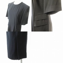 Mercure メルキュール ブラック フォーマル ワンピース スーツ 礼服 黒 9 1228 レディース_画像8