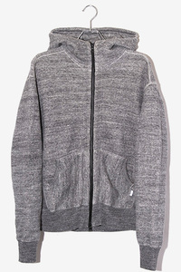 BLUEY SAND&SALT&SUN ブルーイ サンドアンドソルトアンドサン LOOPWHEEL ZIP HOODIE ジップフーディー パーカー 1 GRAY グレー 12B18HO18FB