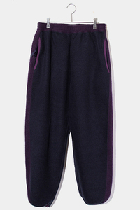 未使用品 2023AW Graphpaper グラフペーパー SIZE:2 Wool Fleece Pants ウールフリースパンツ NAVY ネイビー GU233-70165 /● メンズ