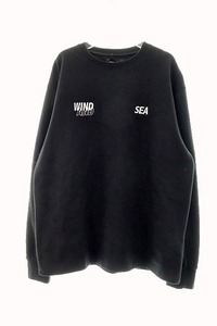 ウィンダンシー WIND AND SEA WDS-ES TECH L/S TEE 長袖 ロンT XL Black 【ブランド古着ベクトル】240114 メンズ