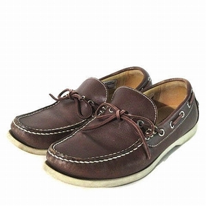 リーガル REGAL STANDARDS CLASSIC BOATSHOE デッキシューズ モカシン レザー 革靴 KW9K 764R 茶 ブラウン 24.5cm レディース