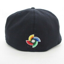 未使用品 ニューエラ NEW ERA 59FIFTY WBC イギリス 2023 WORLD BASEBALL CLASSIC FITTED CAP 帽子 キャップ 63.5cm 黒 ブラック メンズ_画像3