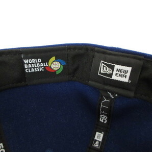 未使用品 ニューエラ NEW ERA 59FIFTY WBC イタリア 2013 WORLD BASEBALL CLASSIC FITTED CAP 帽子 キャップ 62.5cm ロイヤルブルー メンズの画像6