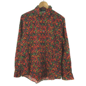 ポールスミス PAUL SMITH 美品 近年モデル PF-WR-87155 シャツ Twilight Floral 花柄 長袖 総柄 S メンズ