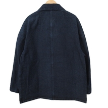 ビズビム VISVIM 23FW SS HAMMONS CHORE JKT DMGD デニム ブルゾン 1 インディゴブルー ■U90 メンズ_画像2