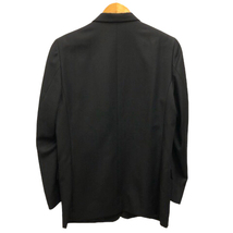 アニエスベー agnes b. テーラードジャケット ブレザー シングル ウール 無地 長袖 1 黒 ブラック メンズ_画像2