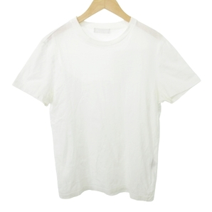 プラダ PRADA Tシャツ カットソー 半袖 S 白 ホワイト ■GY09 メンズの画像1