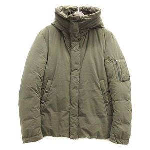 エルエイチピー Lazy Hazy Planet LHP 中綿 フーデット ジャケット ブルゾン カーキ L メンズ