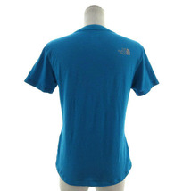 ザノースフェイス THE NORTH FACE S/S DACRONQD MAXIFRESH CREW Tシャツ 半袖 NTW30977 ロゴプリント ブルー系 青系 L_画像5