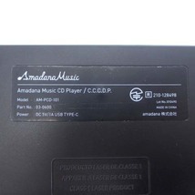 アマダナ Amadana Music CD Player C.C.C.D.P. CDプレイヤー AM-PCD-101 USB電源 簡易動作確認済み ■ECS ■SG_画像7