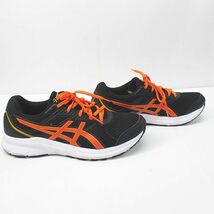 アシックス asics 101B034 ローカット スニーカー ランニングシューズ 28.0cm ブラック 黒系 メンズ_画像4