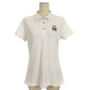  Callaway CALLAWAY рубашка-поло одежда для гольфа короткий рукав белый L 240112E женский 