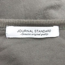 ジャーナルスタンダード JOURNAL STANDARD Tシャツ カットソー 長袖 起毛 クルーネック L 緑 カーキ /CT レディース_画像5