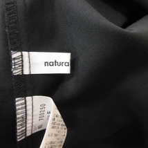ナチュラルクチュール natural couture キャミワンピース ロング F 黒 ブラック /YI レディース_画像5