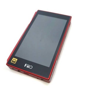 フィーオ fiio x5 3rd generation デジタルオーディオプレーヤー タッチパネル Bluetooth 赤 レッド 通電確認済み ■SG