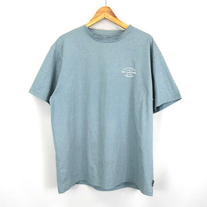 ビラボン BILLABONG SURF FLEX TEE BD011855 プリント 半袖 Tシャツ 青 ブルー系 L メンズ