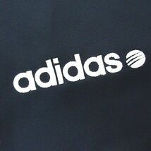 アディダス adidas ジャージ ジャケット 長袖 ジップアップ ライン ロゴ M ネイビー スポーツウェア ※EKM メンズ_画像5