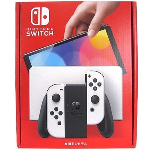 未使用品 任天堂 Nintendo Switch ニンテンドースイッチ Joy-Con ホワイト 本体 有機ELモデル HEG-S-KAAAA ゲーム機 ■SG