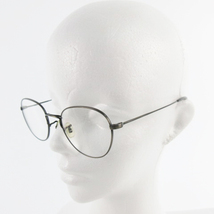 オリバーピープルズ OLIVER PEOPLES メガネ 眼鏡 サングラス PIERCY ピアシー OV1281 5289 メタルフレーム アンティークシルバー系 メンズ_画像1