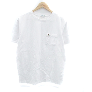 アーノルドパーマー Arnold Palmer Tシャツ カットソー クルーネック 半袖 L オフホワイト /HO20 メンズ