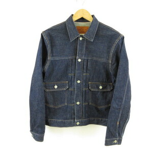 ダブルアールエル RRL デニムジャケット TYPE2 Denim Jacket 041RB01 USA製 紺 インディゴ M *T3 メンズ