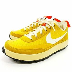 未使用品 ナイキ NIKE CRAFT × トムサックス Tom Sachs GENERAL PURPOSE SHOE DA6672-700 スニーカー US7 24cm 黄 イエロー レディースの画像1