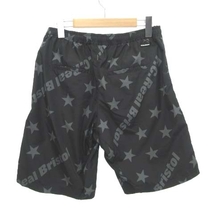 エフシーレアルブリストル F.C.Real Bristol FCRB 16SS STAR WARM UP SHORTS FCRB-160022 薄手 Mサイズ 黒 ブラック メンズ_画像2