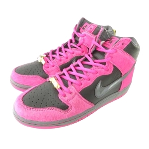 未使用品 ナイキ NIKE Run The Jewels × Nike SB Dunk High Active Pink and Black DX4356-600 26ｃｍ メンズ