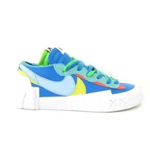 ナイキ NIKE 美品 KAWS×sacai×Nike Blazer Low Neptune Blue DM7901-400 26ｃｍ 青 ブルー メンズ_画像5