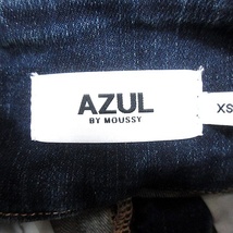 アズールバイマウジー AZUL by moussy スカート デニム タイト マキシ XS インディゴ /RT ■MO レディース_画像5