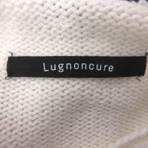 ルノンキュール Lignoncure ニット セーター ボーダー 長袖 F 白 ホワイト 黒 ブラック /MS レディース_画像5
