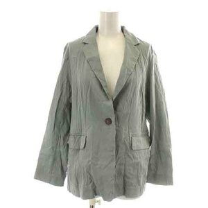  Urban Research URBAN RESEARCH 22SSs Rav stretch tailored jacket single 36 S light blue UR25-27F008 /NW41 lady's 