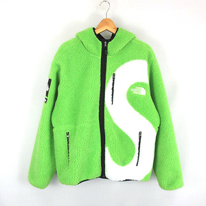 シュプリーム SUPREME ★AA☆ 20AW The North Face S Logo Hooded Fleece Jacket Green ザ ノース フェイス エス ロゴ フーデッド フリース