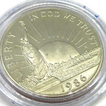アメリカ 自由の女神100年祭記念 1986年 リバティコイン 1ドル ハーフダラー 銀貨 プルーフセット シルバー900_画像5
