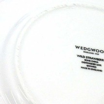 ウェッジウッド WEDGWOOD ワイルドストロベリー プレート 18cm デザート ケーキ 前菜 パン 中皿 2点セット_画像4