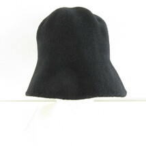 ジーユー GU ウールブレンドハット 帽子 黒 *A917 レディース_画像1