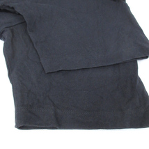 イルズ ILLS Tシャツ カットソー 半袖 クルーネック プリント オーバーサイズ M 黒 白 ブラック ホワイト /FF18 レディース_画像5