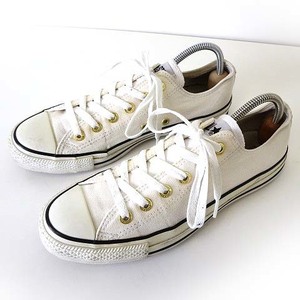 コンバース CONVERSE オールスター ALL STAR Lo スニーカー シューズ ローカット キャンバス 25.5cm 白 ホワイト くつ 靴