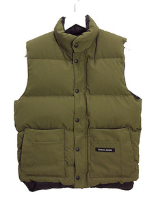 カナダグース CANADA GOOSE WINDSOR VEST 4131JM ウィンザー ジップアップ ダウンベスト S カーキグリーン アウター