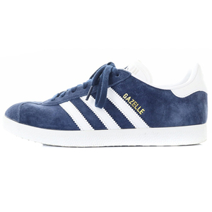 アディダスオリジナルス adidas originals ガセル GAZELLE スニーカー ロゴ 切替 24.5cm 紺 ネイビー BB5478 /SR10 レディース