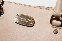 MICHAEL KORS マイケルコース cindy lg dome satchel シンディ ラージ ドーム サッチェル 2WAY ハンド ショルダーバッグ /◆☆_画像4