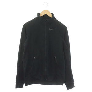 ナイキ NIKE DRI-FIT ハイスピードジャケット トラックジャケット ジャージ ジップアップ S 黒 ブラック 742221-010 /MY ■OS メンズ