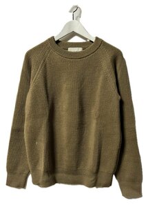 Vincent et Mireille ヴァンソン エ ミレイユ CREWNECK SWEATER 8ゲージ畦編みクルーネックセーター VM182WA13011 40